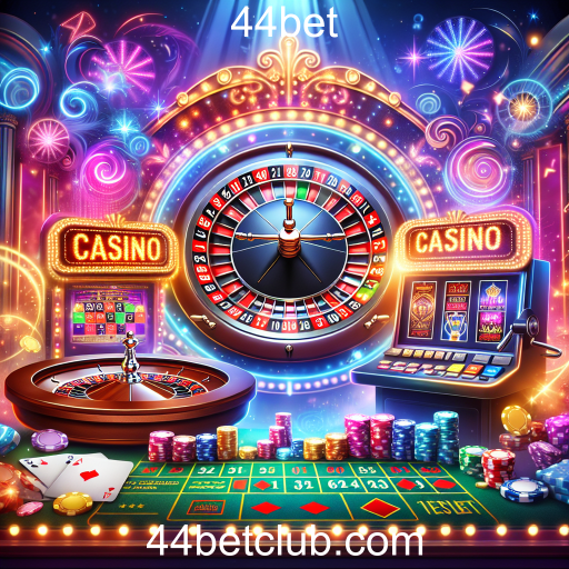 Descubra a Emoção do Cassino no 44bet