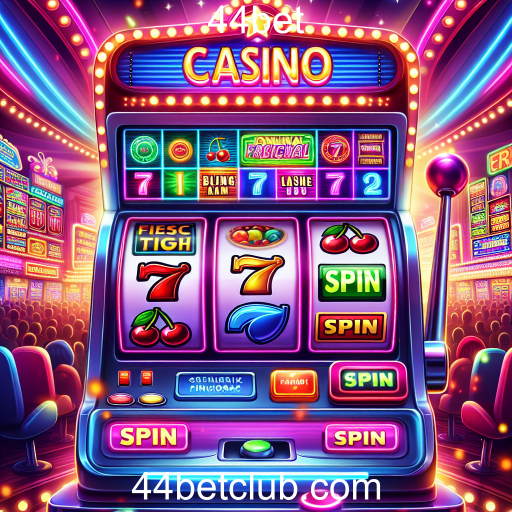 Descubra o Mundo das Máquinas Slots na 44bet
